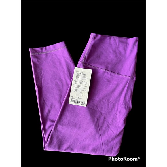 lululemon athletica Pants - NWT, Lululemon, Women's, Align High Rise Cropped, 23", Size 12, Purple